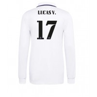 Real Madrid Lucas Vazquez #17 Hjemmebanetrøje 2022-23 Langærmet